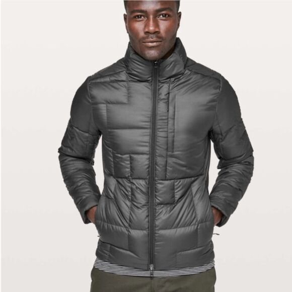 lululemon athletica Other - Lululemon Men's Pack It Down Goose Jacket Winter Coat in Black Size Large